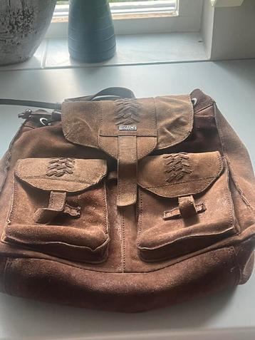 Rugtas leer bruin spikes &sparrow beschikbaar voor biedingen