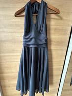 Avondjurk/cocktailjurk maat 36, Blauw, Ophalen of Verzenden, Zo goed als nieuw, Knielengte