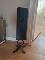 Metalen luciferhouder, antiek, Ophalen of Verzenden, Gebruikt