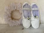 Brocante look leren balletschoentjes, Ophalen of Verzenden