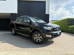 Ford Ranger 3.2 TDCi Wildtrak Supercab - Marge - 5 pers - 35, Auto's, Ford, Automaat, Parkeersensor, Gebruikt, Zwart