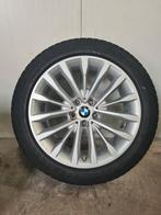 18' BMW 5 Serie G30 G31 Styling 632 met winterbanden, Ophalen, 18 inch, 245 mm, Banden en Velgen