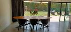 Goossens ovale eettafel notenhout 300x130cm, Ophalen, 100 tot 150 cm, 200 cm of meer, Zo goed als nieuw