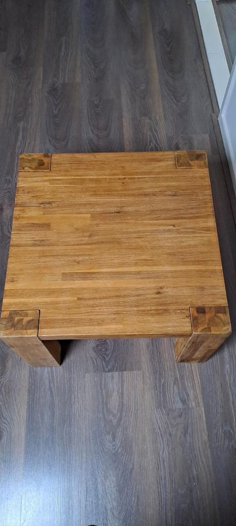 Teakhout salontafel/salontafel teakhout, Huis en Inrichting, Tafels | Salontafels, Nieuw, Minder dan 50 cm, 50 tot 100 cm, 50 tot 100 cm