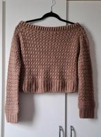 Uniek zelf gehaakt truitje maat s, Bruin, Verzenden, Nieuw, Handgemaakt