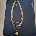 Laura Ferini goudkleurige ketting Giavanna (Nieuw), Nieuw, Ophalen of Verzenden, Goud, Overige materialen
