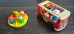 Fisher Price bus met draaimolen, Ophalen of Verzenden, Zo goed als nieuw