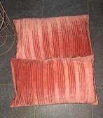 Kussens 47x27cm, Ophalen, Zo goed als nieuw, Roze, Vierkant