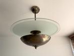 Vintage Gispen Giso hanglamp Halve Maan (ca. 1930), Huis en Inrichting, Lampen | Hanglampen, Minder dan 50 cm, Art deco, Gispen, De Stijl