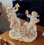 Capodimonte porselein met bladgoud, Antiek en Kunst, Antiek | Porselein, Ophalen