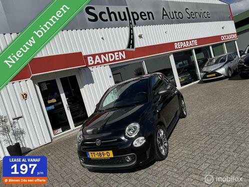 Fiat 500 1.2 Lounge sport navi cruise, Auto's, Fiat, Te koop, ABS, Airbags, Airconditioning, Alarm, Bluetooth, Boordcomputer, Centrale vergrendeling