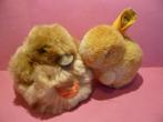 STEIFF: KNOPF IM OHR       2 X KNUFFELS uit de jaren '60, Ophalen of Verzenden, Nieuw, Konijn