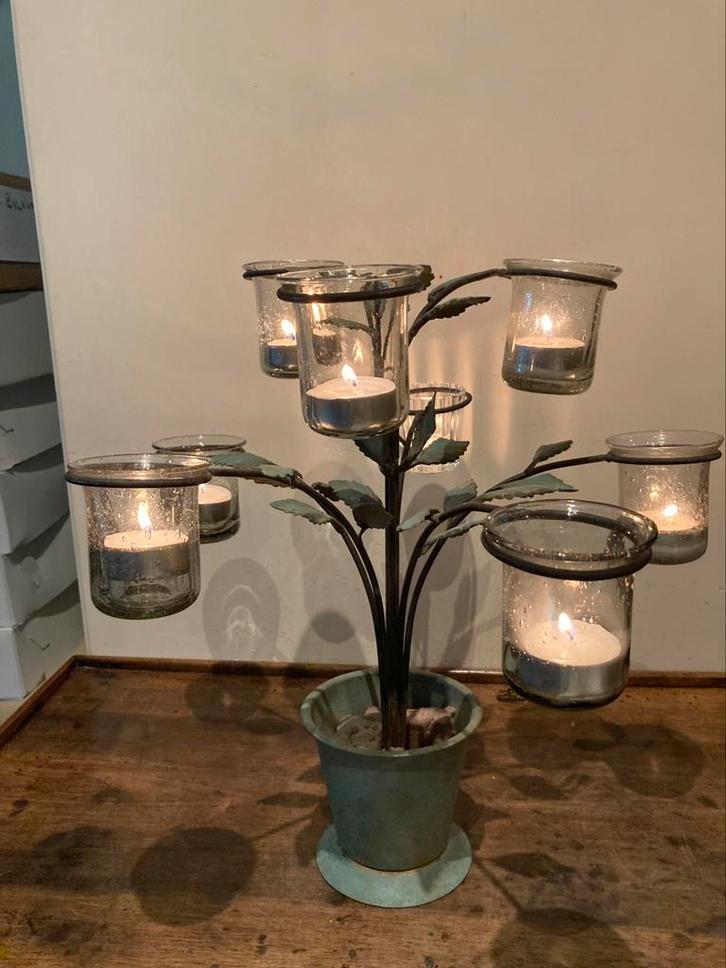 Italiaanse design kandelaars Sirenuse Positano, Huis en Inrichting, Woonaccessoires | Kandelaars en Kaarsen, Zo goed als nieuw