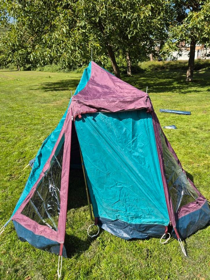 Tent 2 persoons, Caravans en Kamperen, Tenten, tot en met 2, Gebruikt, Ophalen of Verzenden