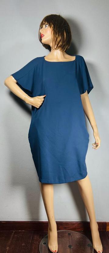 Pois jurk 38/40 blauw beschikbaar voor biedingen