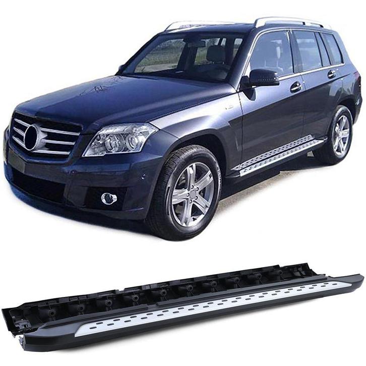 Treeplanken Sidesteps Voor Mercedes GLK 2008 t/m 2015, Auto diversen, Tuning en Styling, Verzenden