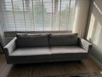 Grijze rib bank te koop, Huis en Inrichting, Banken | Bankstellen, Ophalen, 250 tot 300 cm, Gebruikt, 75 tot 100 cm