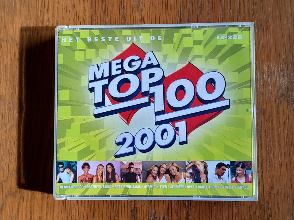 Het beste uit de mega top 100 2001 dubbel cd, Ophalen of Verzenden, Gebruikt, Pop