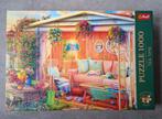 Trefl Puzzel 1000 stukjes - Theetijd, Ophalen of Verzenden, 500 t/m 1500 stukjes, Zo goed als nieuw, Legpuzzel