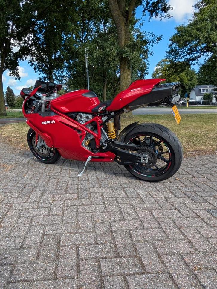 Ducati 749 Superbike - Carbon, Quickshifter, Sportuitlaat, Motoren, Motoren | Ducati, Particulier, Super Sport, meer dan 35 kW
