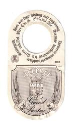 Bieretiket Arcener Grand Prestige nummer 1007, Ophalen of Verzenden, Gebruikt, Overige typen, Overige merken