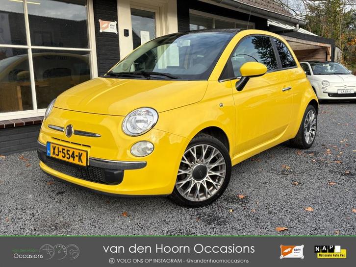 Fiat 500 1.2 AIRCO | NW APK | NETTE LAK | PANODAK, Auto's, Fiat, Bedrijf, ABS, Airbags, Airconditioning, Centrale vergrendeling