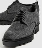 Zara grijs vilten veterschoenen NIEUW maat 37, Schoenen met lage hakken, Zara, Nieuw, Ophalen of Verzenden