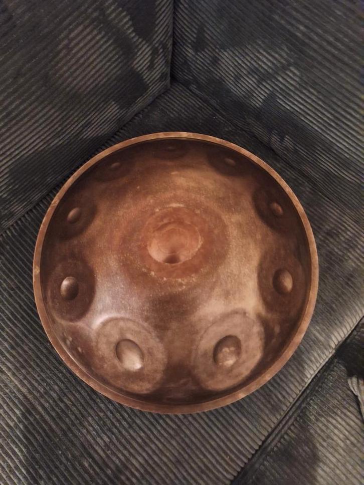 Samasta Handpan D kurd 12 Ember Steel, Muziek en Instrumenten, Percussie, Zo goed als nieuw, Melodische percussie, Ophalen