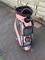 Roze Cobra Golftas met Regenkap, Ophalen, Gebruikt, Tas, Overige merken