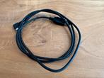USB Micro haaks naar USB-A kabel - zwart - 1 meter, Ophalen of Verzenden, Zo goed als nieuw, Minder dan 2 meter, Overige kabels