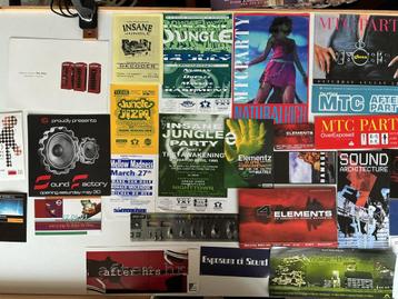 Flyers Rotterdam E.O. Clubs & Disco's Jaren 2000 beschikbaar voor biedingen