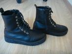 Enkellaarzen schoenen zwart meisjes maat 36 ALS NIEUW, Meisje, Schoenen, Ophalen of Verzenden, Zo goed als nieuw