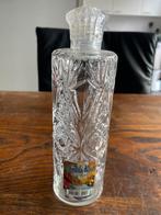 Vintage kristal-glas fles, Verzenden