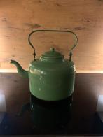 Groene emaille ketel, Antiek en Kunst, Ophalen