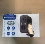 Protectly Beveiligings camera Draadloos 2K met sensor zwart, Nieuw, Nb, Nb, Nb