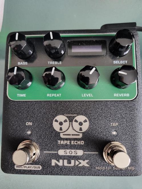 NUX echo, Muziek en Instrumenten, Effecten, Zo goed als nieuw, Delay of Echo, Distortion, Overdrive of Fuzz, Reverb, Multi-effect
