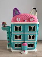 Gabby's Poppenhuis + Kitty's Tuin Boomhut, Kinderen en Baby's, Ophalen, Zo goed als nieuw, Poppenhuis