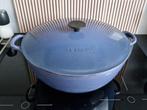 Le Creuset Marmite Tradition paars, Huis en Inrichting, Gebruikt, Gietijzer, Ophalen of Verzenden, Keramische plaat