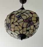 Tiffany hanglamp Ø 50cm Papillon, Ophalen of Verzenden, Zo goed als nieuw, Minder dan 50 cm