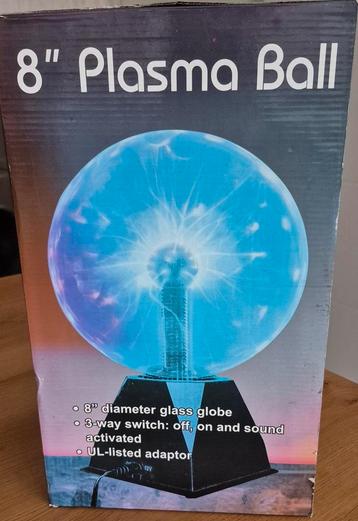 8" Plasma Ball  beschikbaar voor biedingen