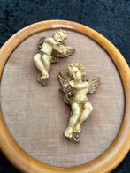Vintage Italiaans kunstwerkje met muziek engelen, Antiek en Kunst, Ophalen of Verzenden