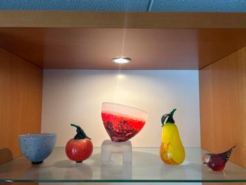 Glazen Kunstobjecten Collectie beschikbaar voor biedingen