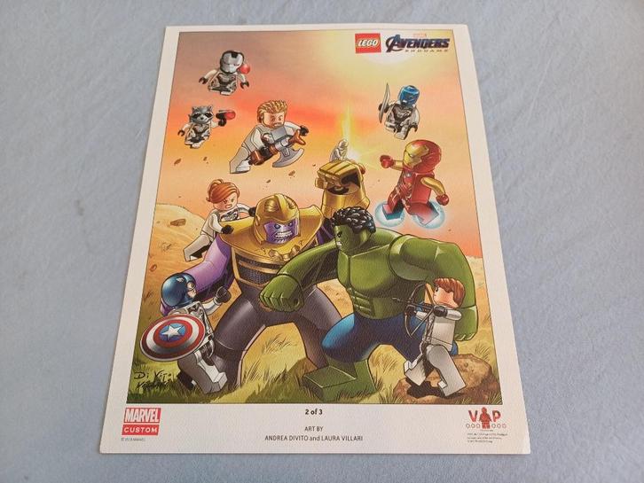 LEGO 5005881 Gear - Avengers: Endgame art print NIEUW, Kinderen en Baby's, Speelgoed | Duplo en Lego, Nieuw, Lego, Complete set