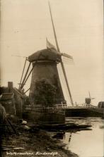 Kinderdijk - Watermolens, Verzamelen, Ansichtkaarten | Nederland, Gelopen, Ophalen of Verzenden, Voor 1920