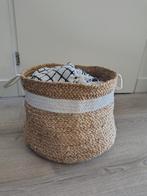 Grote seagrass mand, Ophalen of Verzenden, Zo goed als nieuw, Rond, Riet