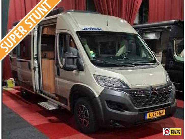 Pössl Summit 640 Lengtebedden, Handgeschak, Caravans en Kamperen, Campers, Bedrijf, tot en met 2, Buscamper of Camperbus, Pössl