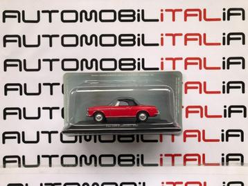 Fiat 1600 Bialbero S Cabrio rosso 1965 Hachette 1:43 beschikbaar voor biedingen