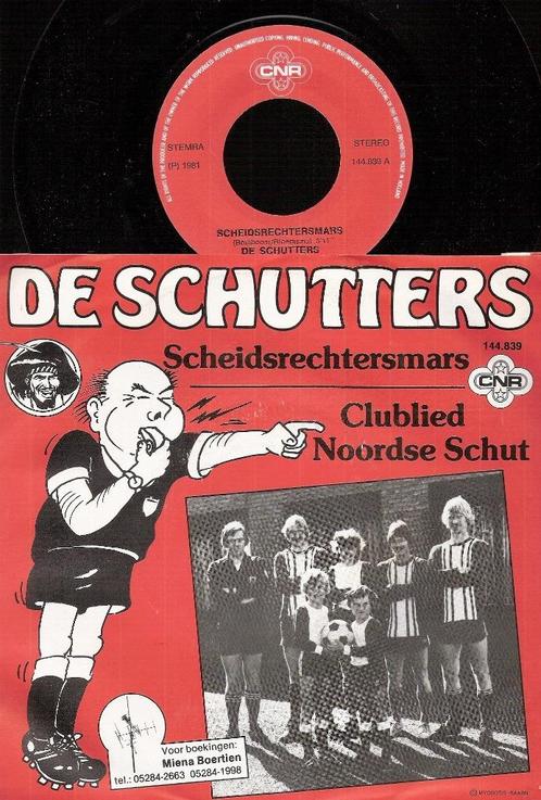 VV Noordscheschut (Hoogeveen)Scheidsrechtersmars-vinylsingle, Verzamelen, Sportartikelen en Voetbal, Gebruikt, Ophalen