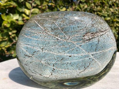 Dikwandig geblazen vaasje, Antiek en Kunst, Curiosa en Brocante, Ophalen of Verzenden