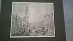 45 / Zutphen  de Markt  Lichtdruk 1922, Antiek en Kunst, Kunst | Litho's en Zeefdrukken, Ophalen of Verzenden